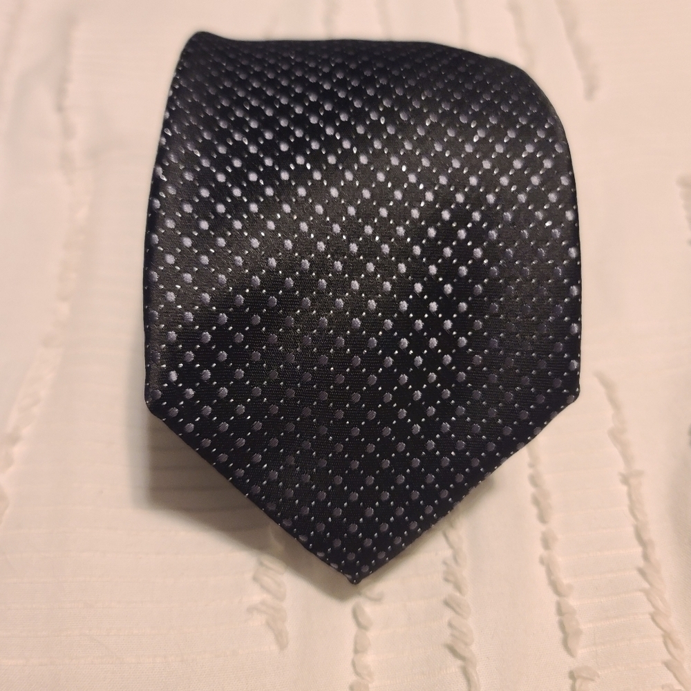 Countess Mara Black Metallic Tie
